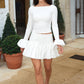 Astr - Jenika Drop Waist Mini Skirt