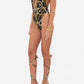 Camilla - Chain Neck Plunge One Piece