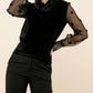 Thml - Velvet Turtleneck Top