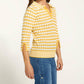 Fdj - Polo 3/4 Sleeve Sweater