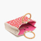 America & Beyond - Women's Leopard Beaded Tote Bag
