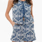 Greylin - Romy High Waist Embroidered Shorts