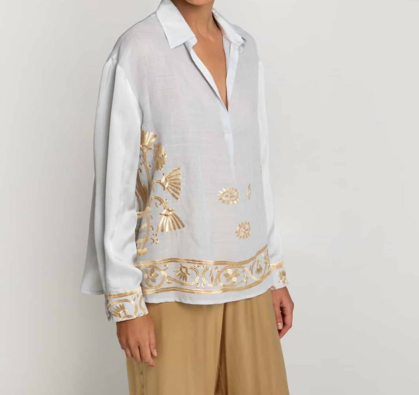 Greek Archaic Kori - Kori Crete Blouse