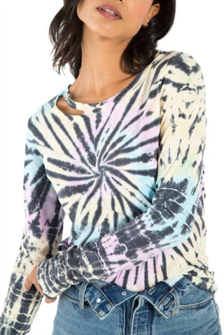 N:Philanthropy - Camiseta de manga comprida Link Tie Dye