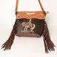 American Darling - Women's Genuine Western Leather Crossbody Clutch