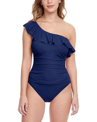 Profile By Gottex - Maiô Tutti Fruitti com babados e um ombro só