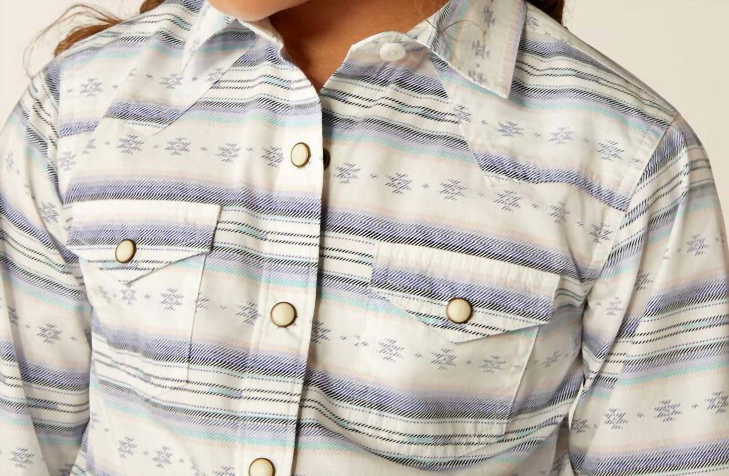 Ariat - Girl's Alyssa Long Sleeve Snap Shirt