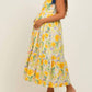 Entro - Summer Petals Maxi Dress
