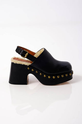 Free People - TAMANCOS DE PLATAFORMA FEMININOS COM TACHAS DE OUTONO