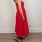 Deluc - Osorio Smocked Halter A-line Dress