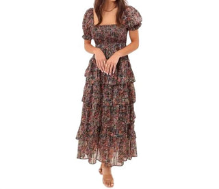 Buddylove - Vestido longo com babados Maia