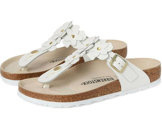 Birkenstock - GIZEH FLOWERS FEMININO BRANCO