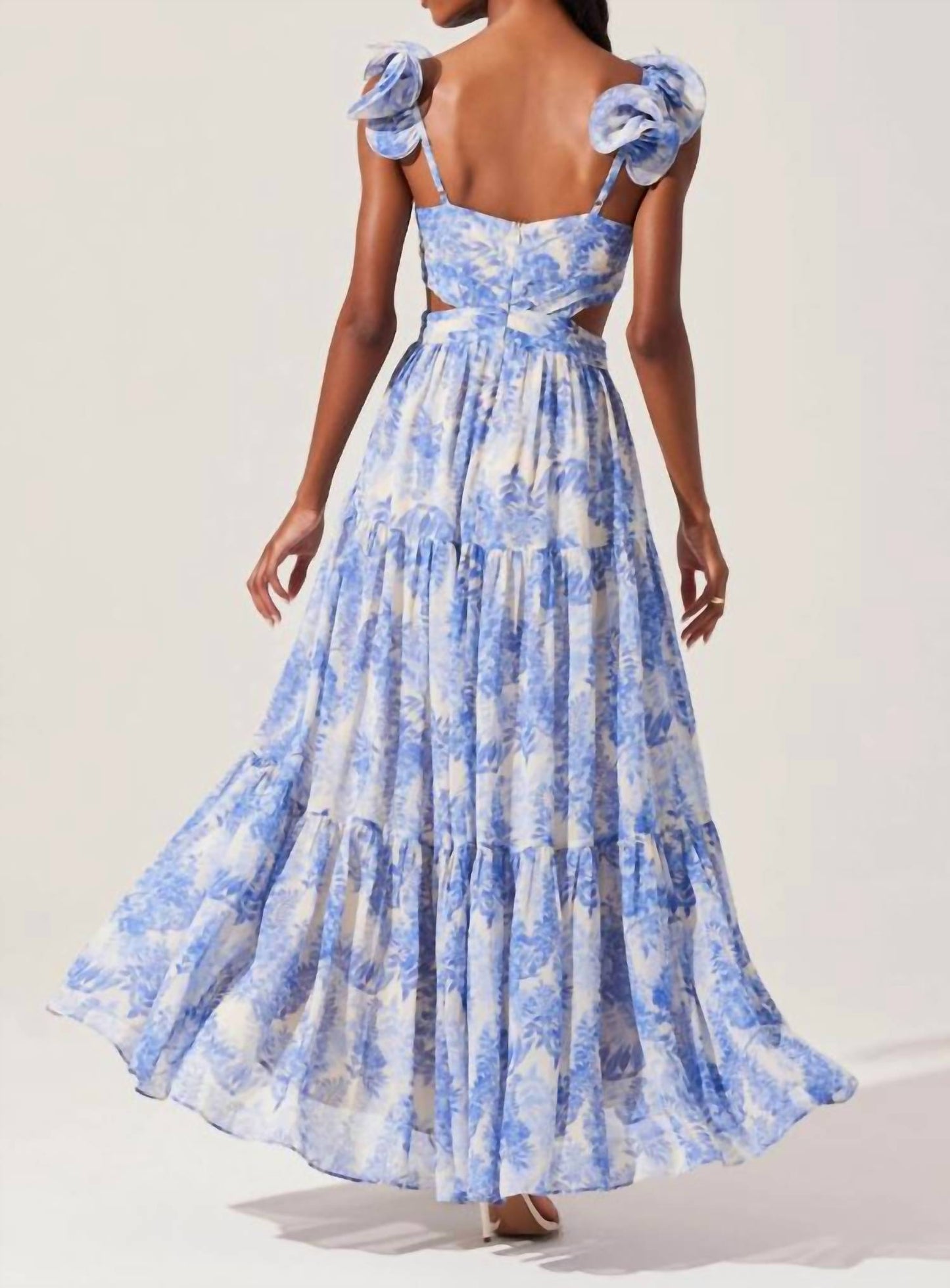 Astr - Fritillaria High Slit Maxi Dress