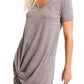 Z Supply - Triblend Side Knot Dress