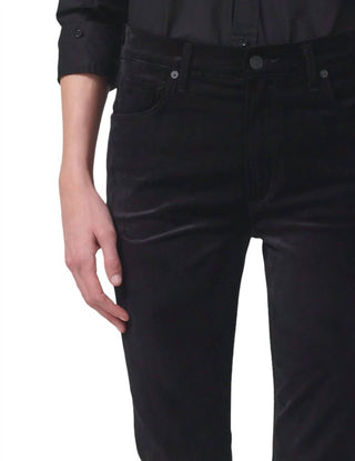 Cidadãos da Humanidade - BOTA ISOLA CROPPED EM JEANS DE VELUDO