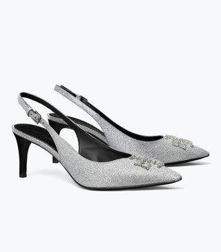 Tory Burch - Salto Slingback Eleanor Pave Feminino