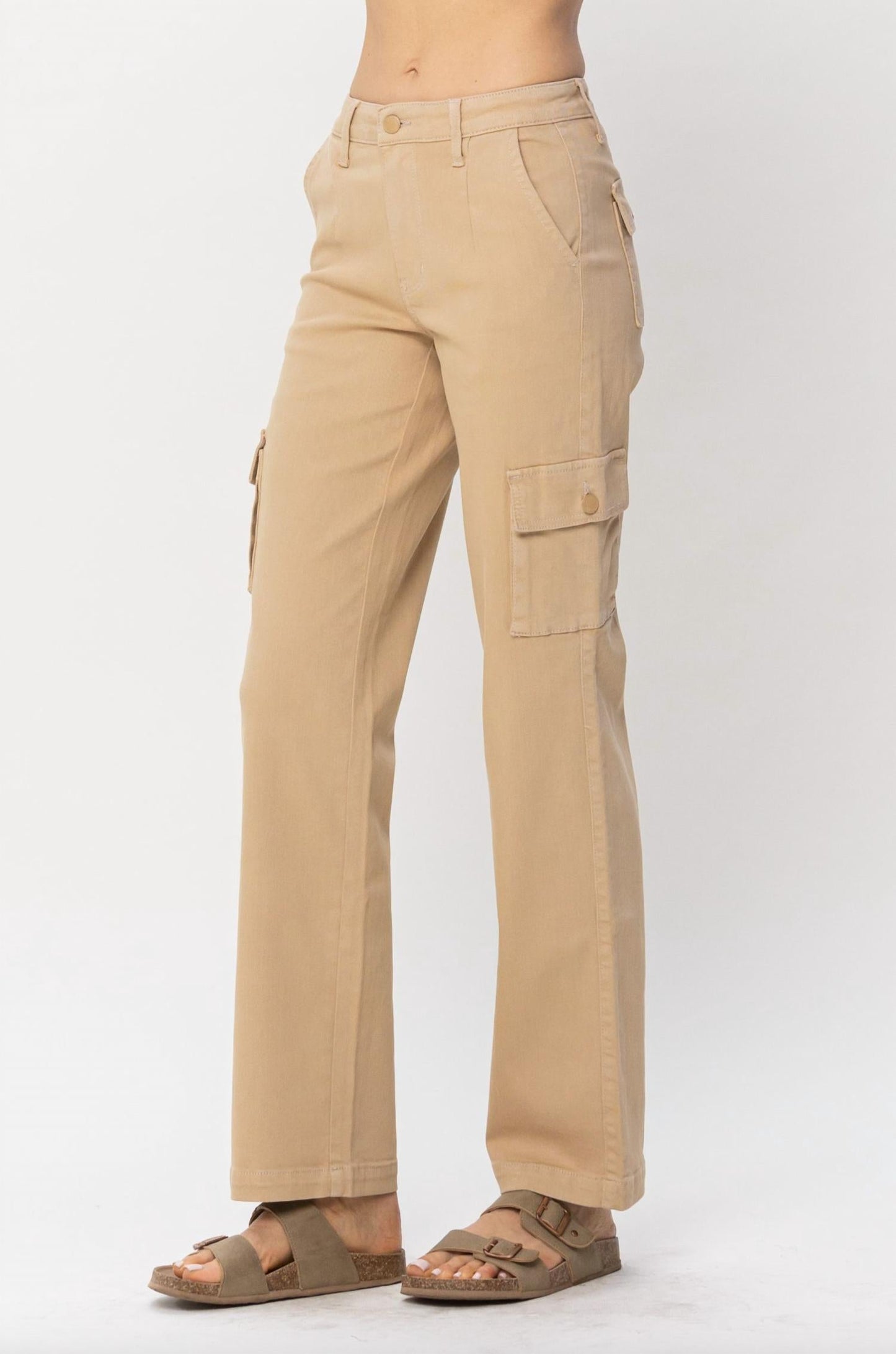Judy Blue - Cargo Straight Leg Pants