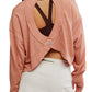 Free People - My Time Layer Open Back Crop Top