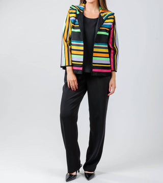 Caroline Rose - Women's Naomi Ruched Collar Jacket