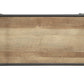 Itzel Bookshelf - Antique Oak / Sandy Gray