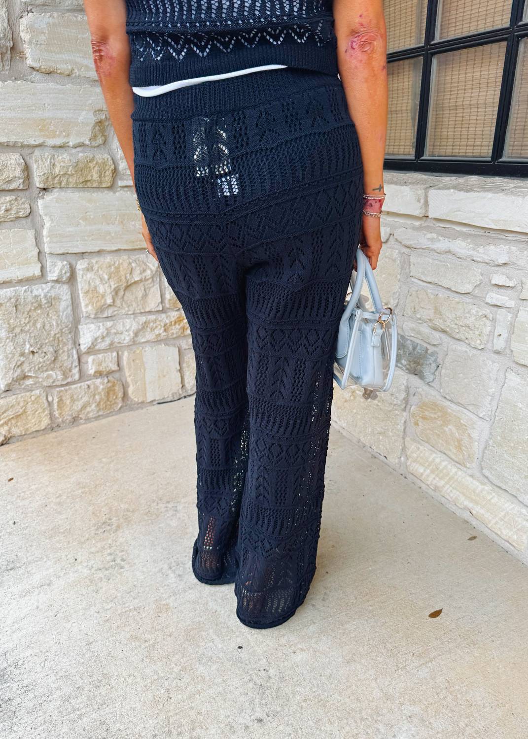 Elan - Women's Carly Crochet Pant