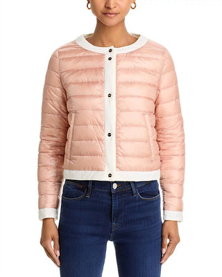 Herno - Matte Trim Quilted Short Jacket