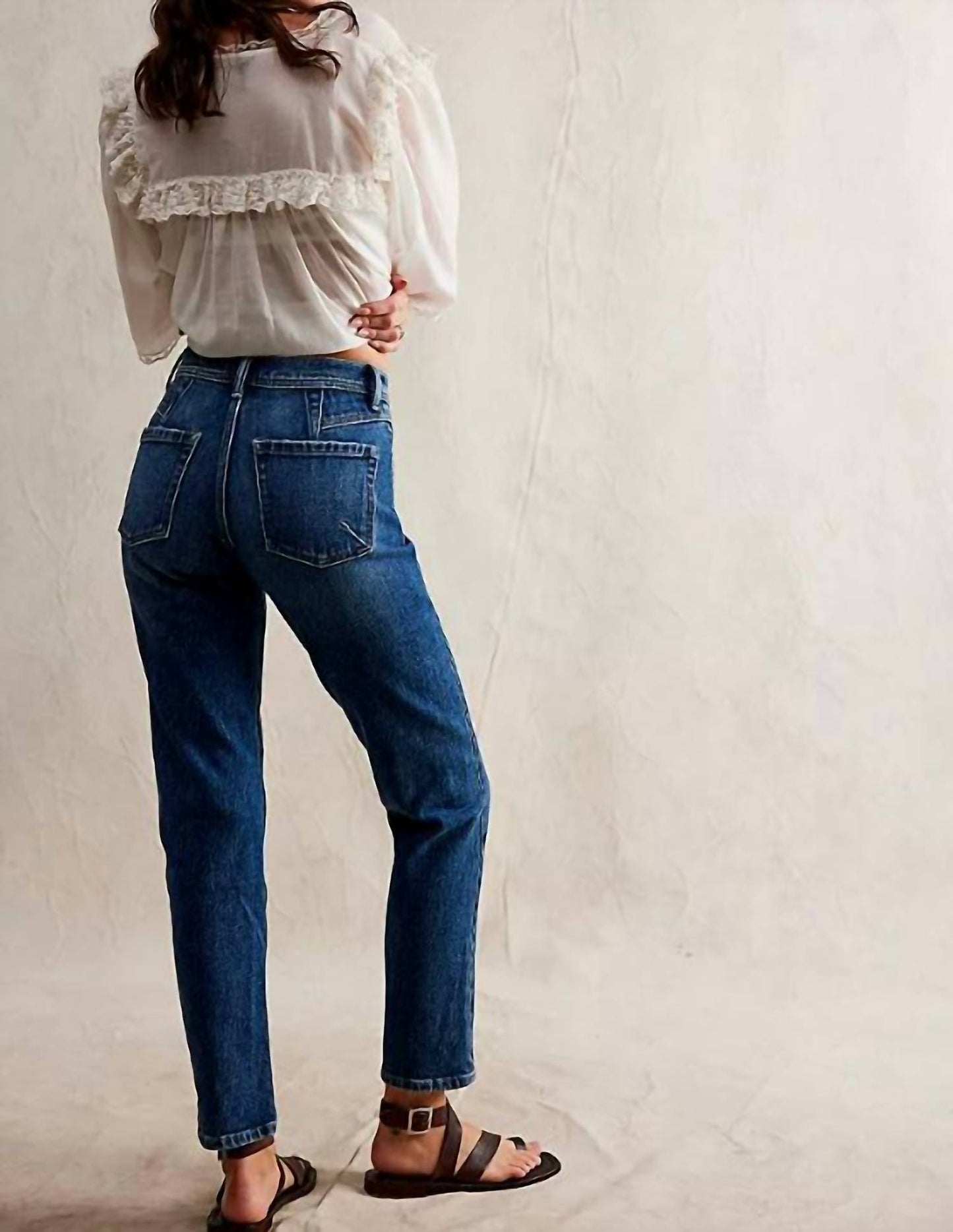 Free People - Leila High-rise Leggy Slim Jeans