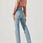 Astr - Perry Satin Wrap Front Tie Waist Top