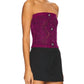Steve Madden - Nadira Sweater Strapless Top