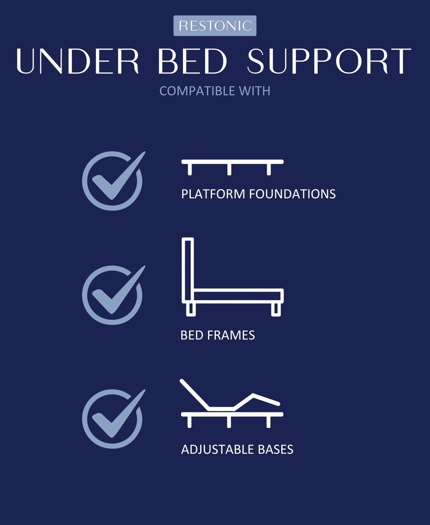 Restonic ComfortCare Hybrid Restful Nights Plush California King
