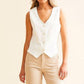 Risen - Denim Button Down Vest