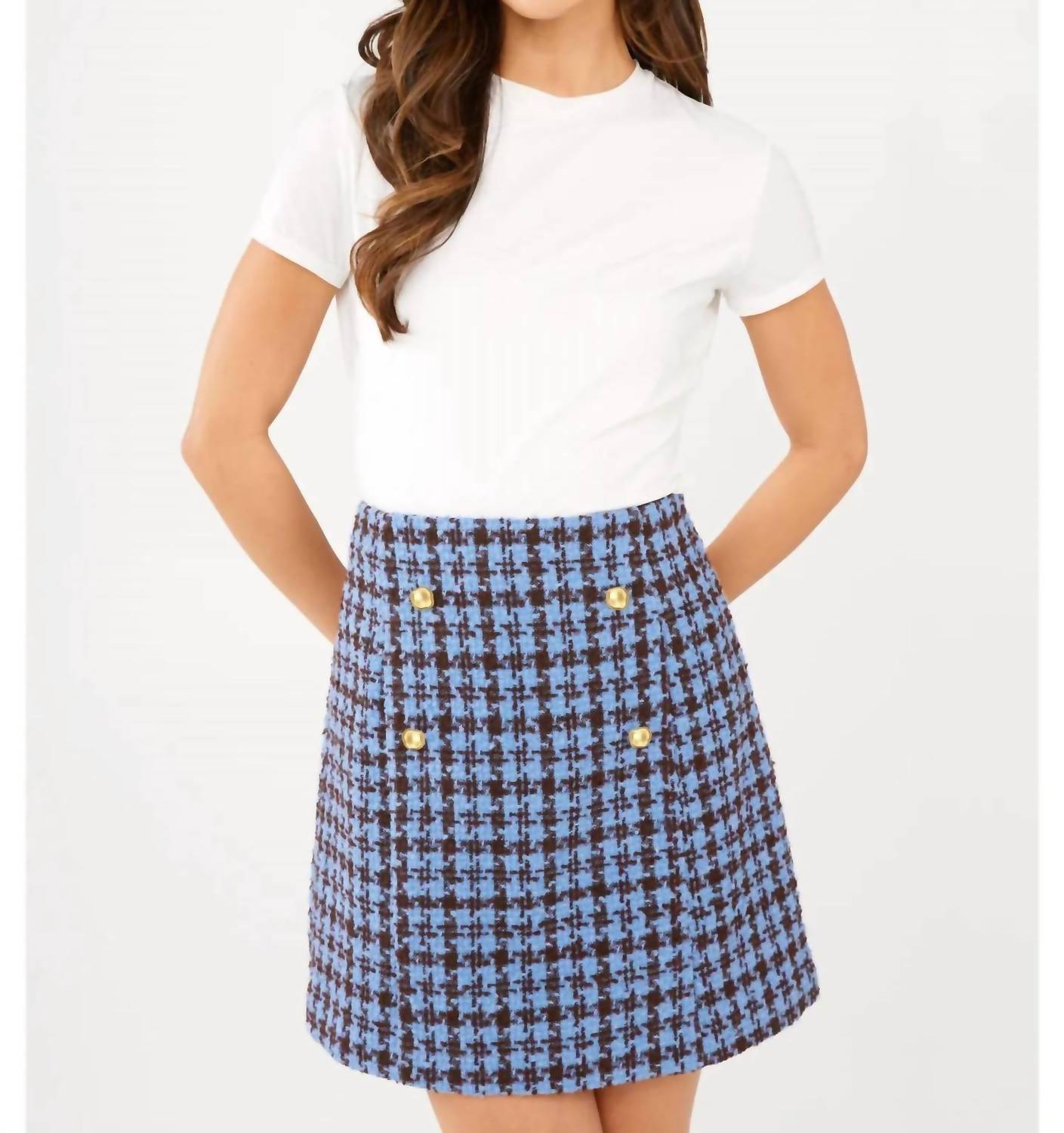Abbey Glass - Jessica Tweed Skirt