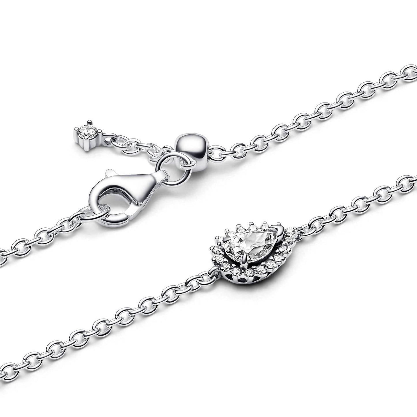 Pandora - Women's Sparkling Pear Tennis Bracelet