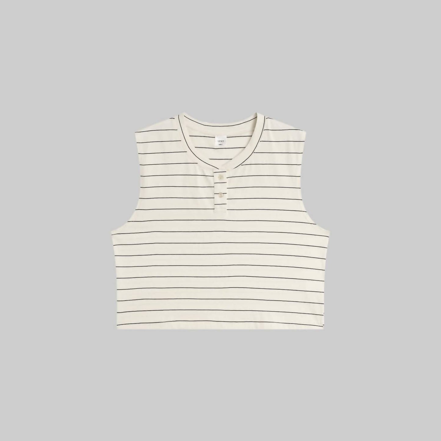 Leset - Women's Margo Stripe Crop Top