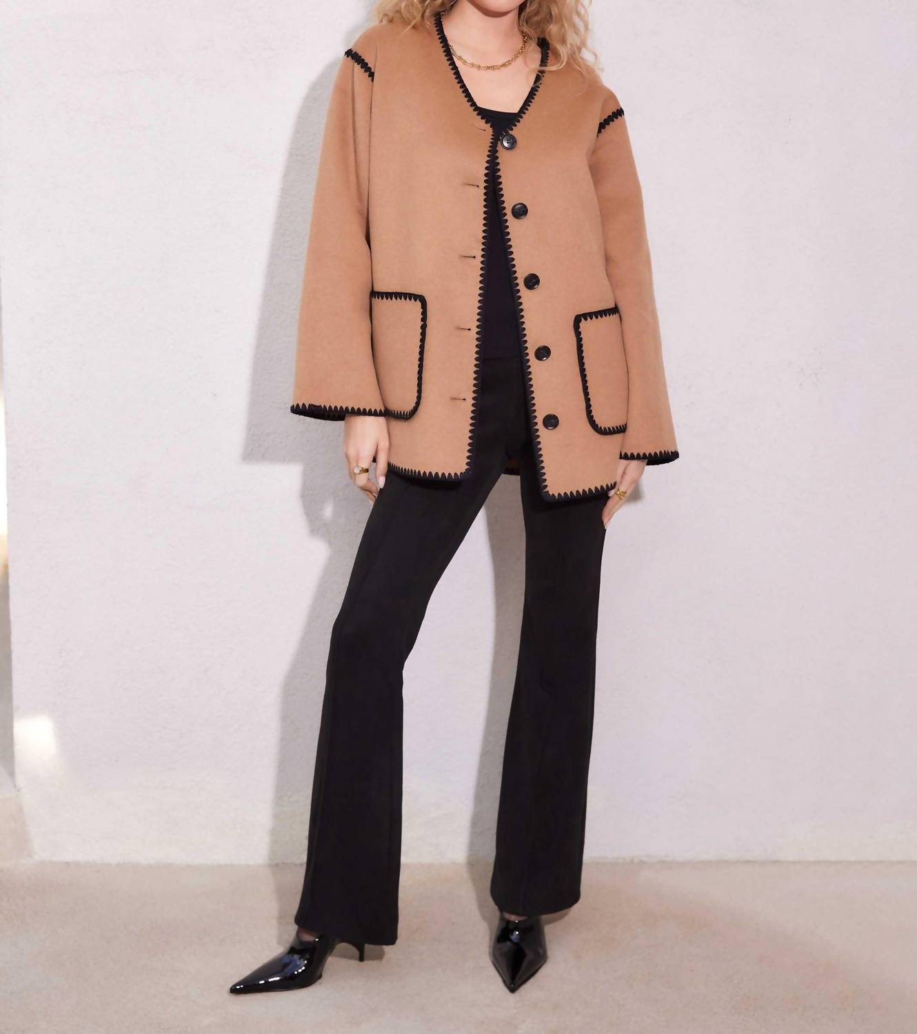 Fifteen Twenty - Nico V-neck Jacket