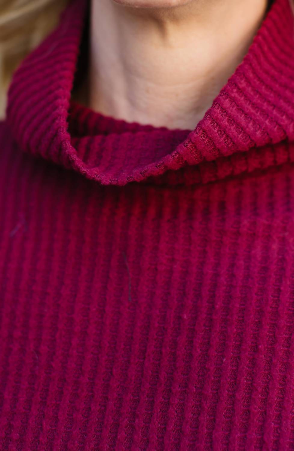 Sanctuary - Klara Waffle Turtleneck Sweater