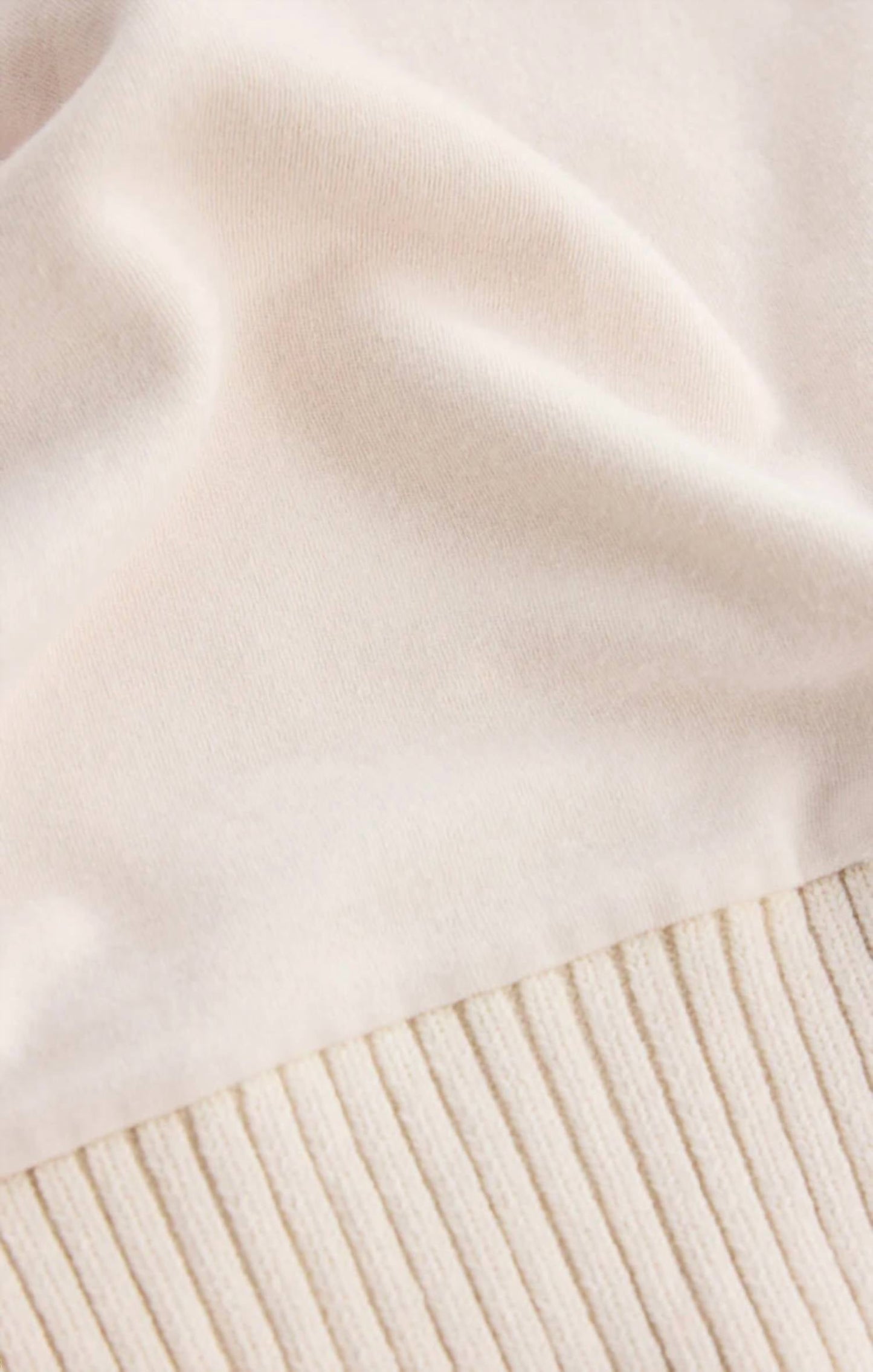 Z Supply - Sable Luxe Rib Mock Neck Sweatshirt