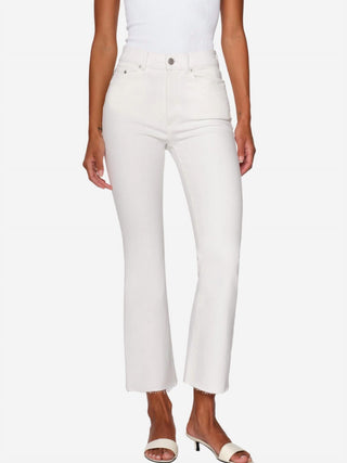 Dl1961 - Calça feminina Bridget de cintura alta com corte bootcut