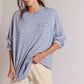 Free People - ALL LOVE STRIPE POCKET TEE