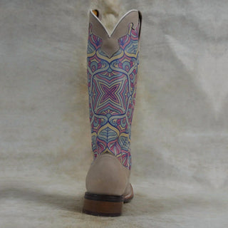 Tin Haul - Botas femininas Inner Peace com sola de mandala