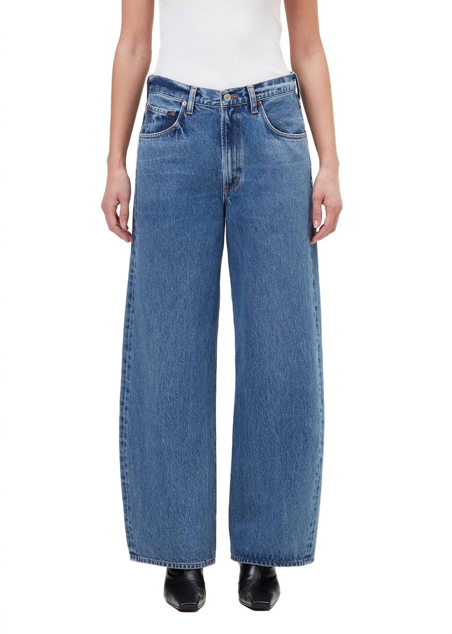 Agolde - Women's Low Curve Baggy Jean