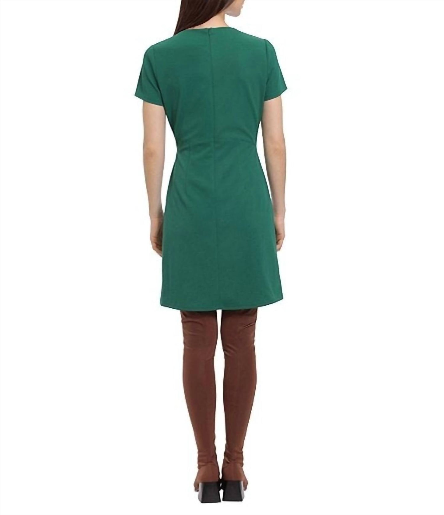 Donna Morgan - Front Pocket Short Day Dress