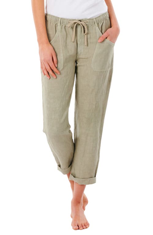 Rip Curl Panoma Ankle Pants - Stone Green