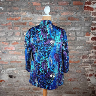 Multiples - Quarter Sleeve Stand Collar Quilted Jacket