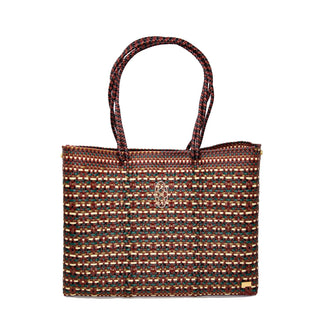 Bolsa Lola'S - Bolsa tote feminina feita à mão com clutch
