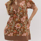 Entro - Renee Fall Floral Mini Dress