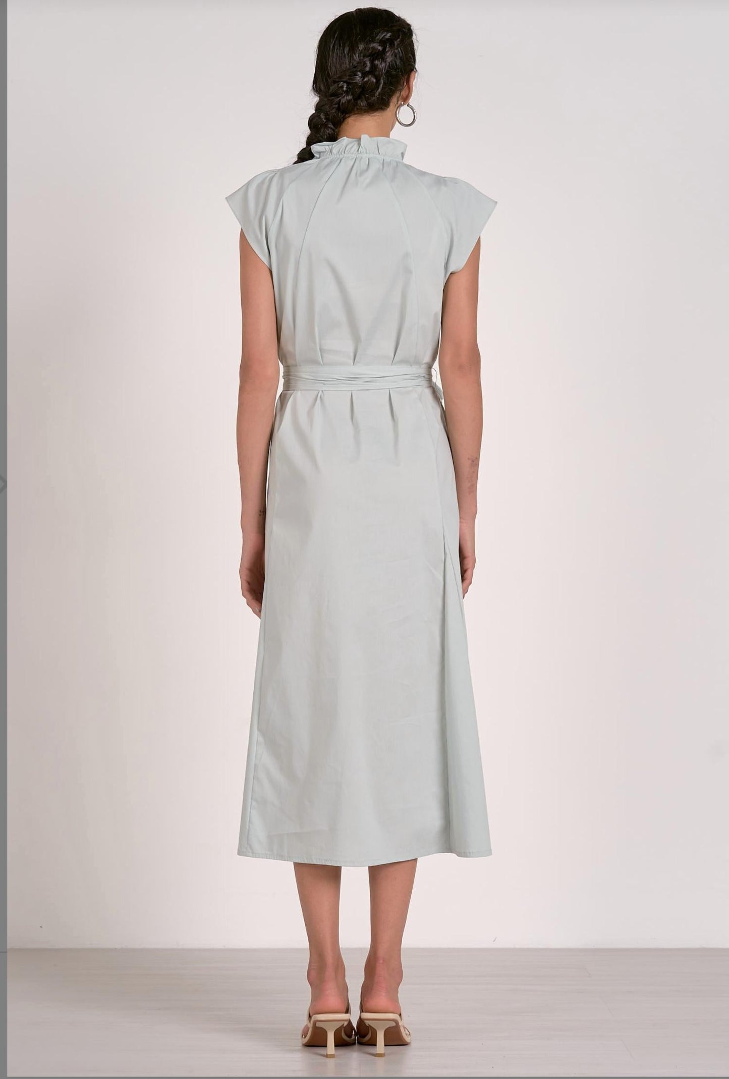 Elan - Cecelia Mint Cap Sleeve Dress