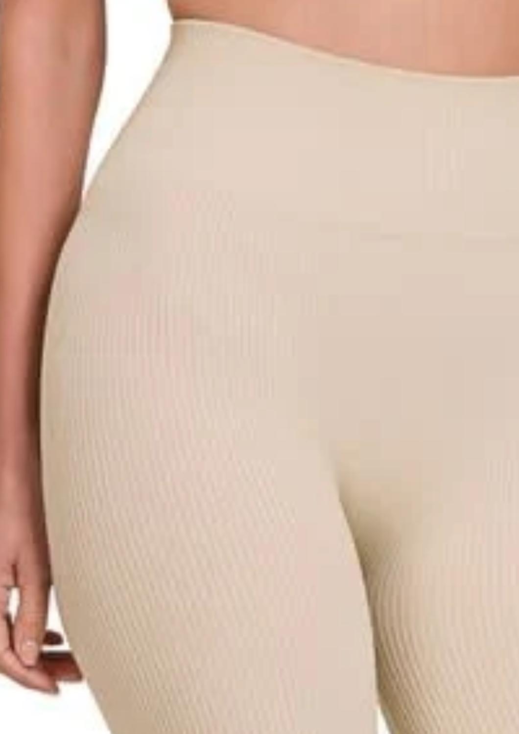Zenana - Ribbed Seamless High Waisted Legging