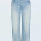 Pistola - Lexi Mid Rise Bowed Straight Jeans