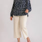 Umgee - Animal Print Round Neck Long Sleeve Top